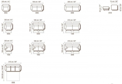 Amika Moda, кожаные диваны, Латина, MADE IN EU